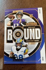 2024 Panini Contenders - Round Numbers Devin Leary, Jordan Whittington #21 (RC)