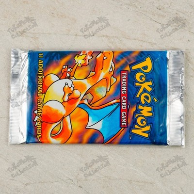 21.477g HEAVY Charizard art! Pokemon Base Set Booster Pack TCG 4th