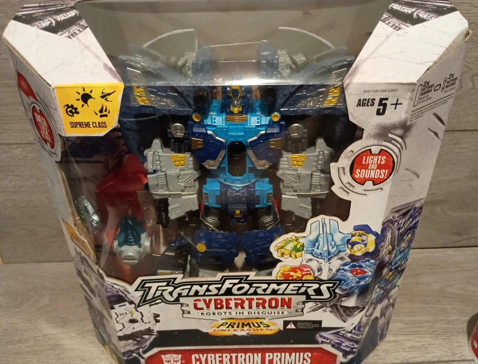 Hasbro 2005 Transformers Cybertron Supreme Class Primus  Unleashed NIB - Image 3 of 4