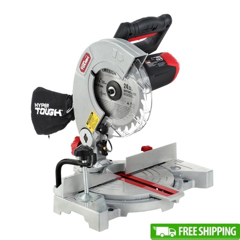 7-1/4 Inch W/ Laser Dust Bag Clamp 120v 5500 Rpm New