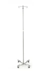 Rolling 2-Hook 4-Leg  IV Stand Pole Wheeled I V Poles I.V. Cart Stand