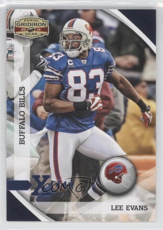 2010 Panini Gridiron Gear Platinum X's 4/25 Lee Evans #15 0a7