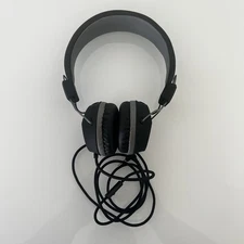 JLAB Neon Folding On-Ear Headphones Black Wired TESTED