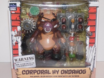 Barnyard Commandos Corporal Hy Ondahog Action Figure 5 INCH PREMIUM - NEW