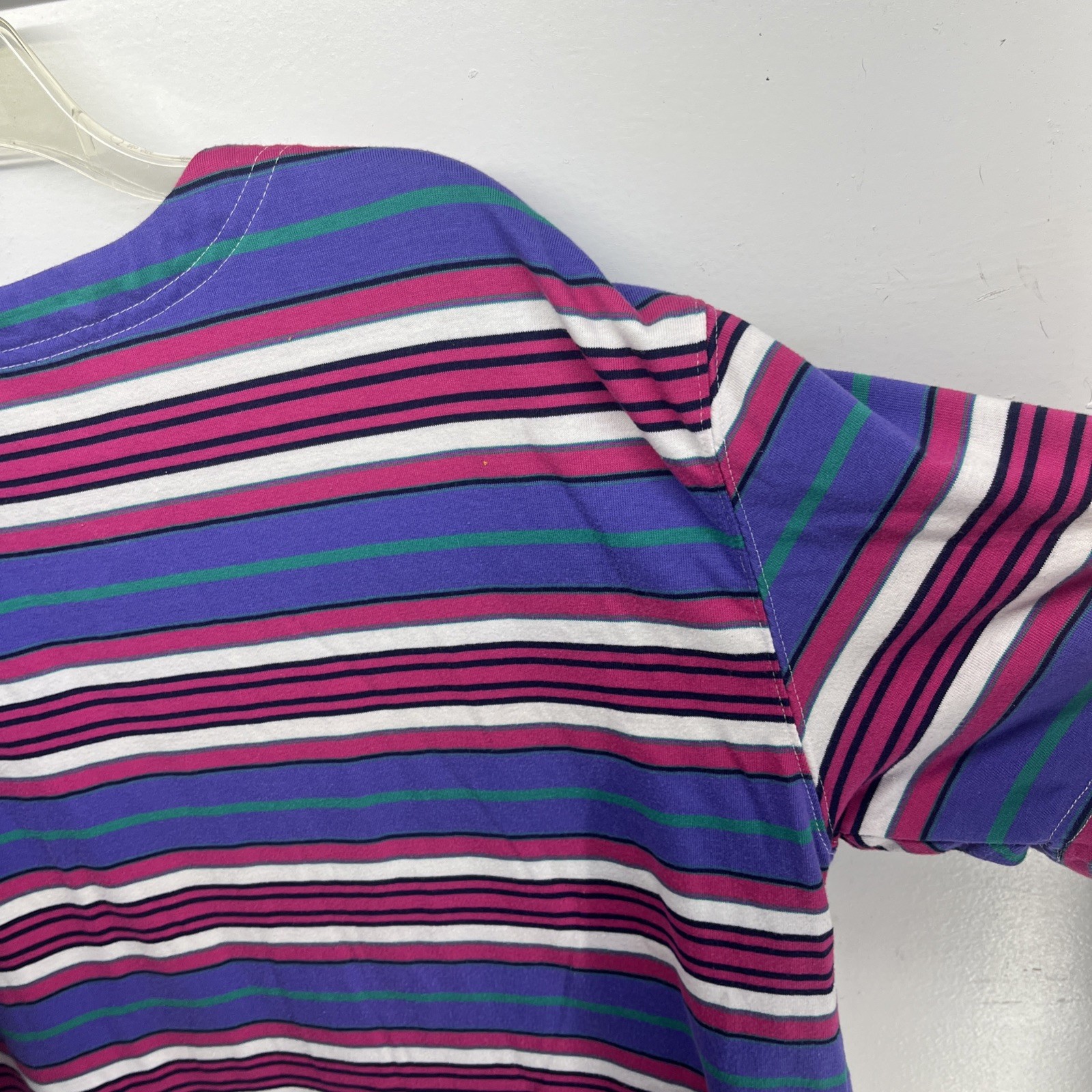 Classic Elements - Short Sleeve Colorblock Button… - image 8