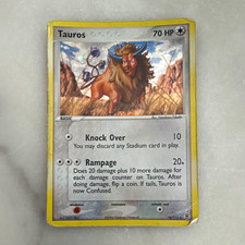 Nintendo Pokemon TCG EX FireRed & LeafGreen Tauros 16/112 Holo Rare Basic on eBay