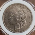 1888 Morgan Silver Dollar. $1 Coin Numismatic Guaranteed Authentication Systems