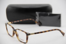 NEW COACH HC 6077 5120 HAVANA GOLD AUTHENTIC FRAMES EYEGLASSES 53-15