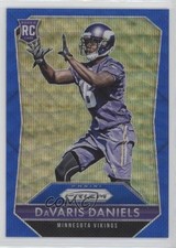 2015 Panini Prizm Rookies Blue Wave Prizm 113/150 Davaris Daniels #222 03xg