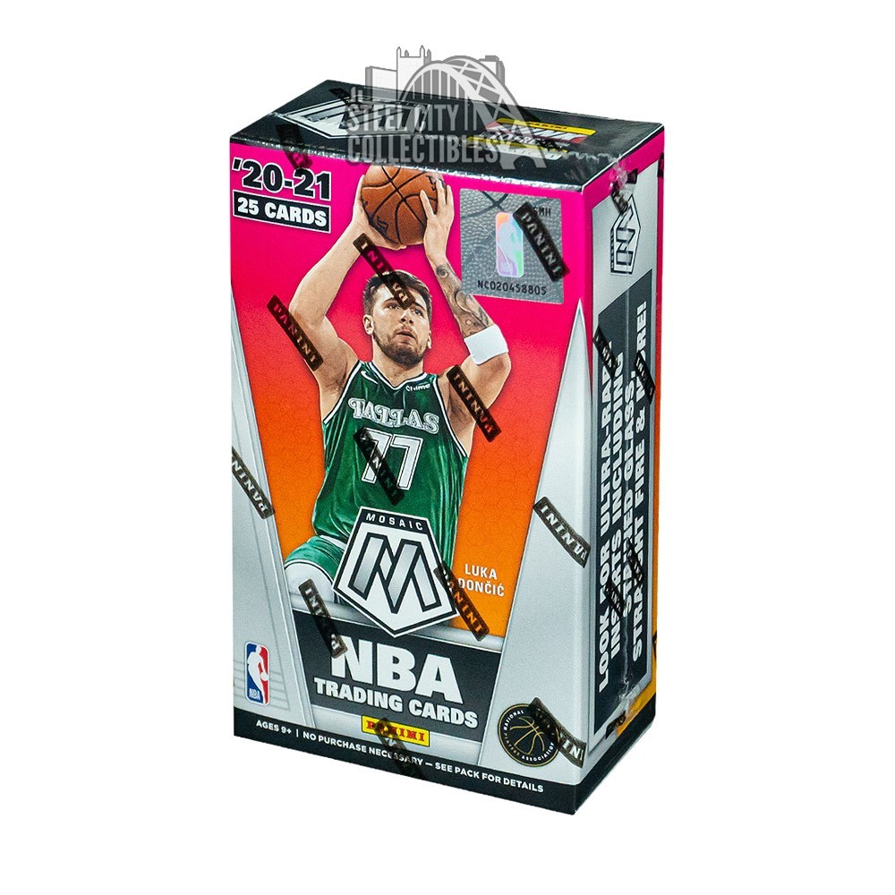スポーツ選手 2020-21 PANINI MOSAIC BASKETBALL BOX Panini Mosaic 20-21 NBA Cards Mega Box with Packs - Walmart.com