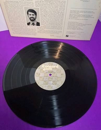 Fred Hersch Trio Horizons LP Vinyl 1985 Concord Jazz - Picture 2 of 3