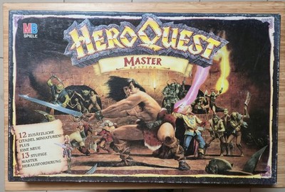 Hero Quest Master Edition - unbemalt und im Originalzustand