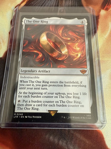 lotr one ring mtg card One Ring Magic Card
