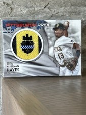 2022 Topps Series 1 City Flag Commemorative Relics Ke'Bryan Hayes #CFP-KH Patch