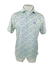 RHOBACK - Cocktails All Over Mens Sm Md  Polo