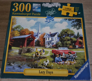 Ravensburger Puzzle - Lazy Days - 300 Piece - Complete