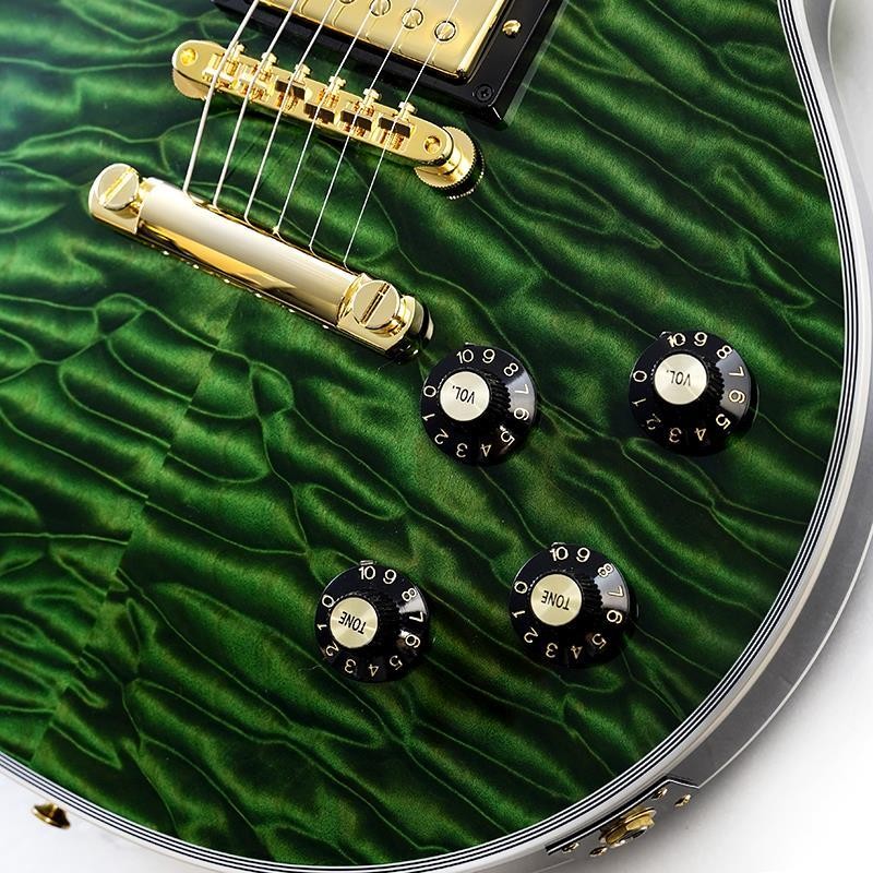 Gibson Custom Shop 1968 Les Paul Custom 7A Quilt Maple Gloss Trans