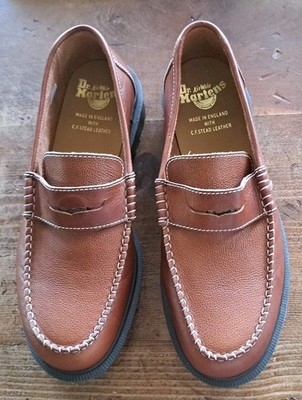 NEW Dr. Martens Loafers C.F. Stead Leather Men's 9 #41977200 England