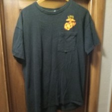 Men's Black Motorcycle T Shirt XL Short Sleeve