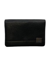 LANVIN en Bleu Card Case BLK Plain Men's Used