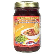 Ground Chilli Garlic Oil Chili Garlic Chili Knoblauch in Öl Ot Toi an Pho 227g