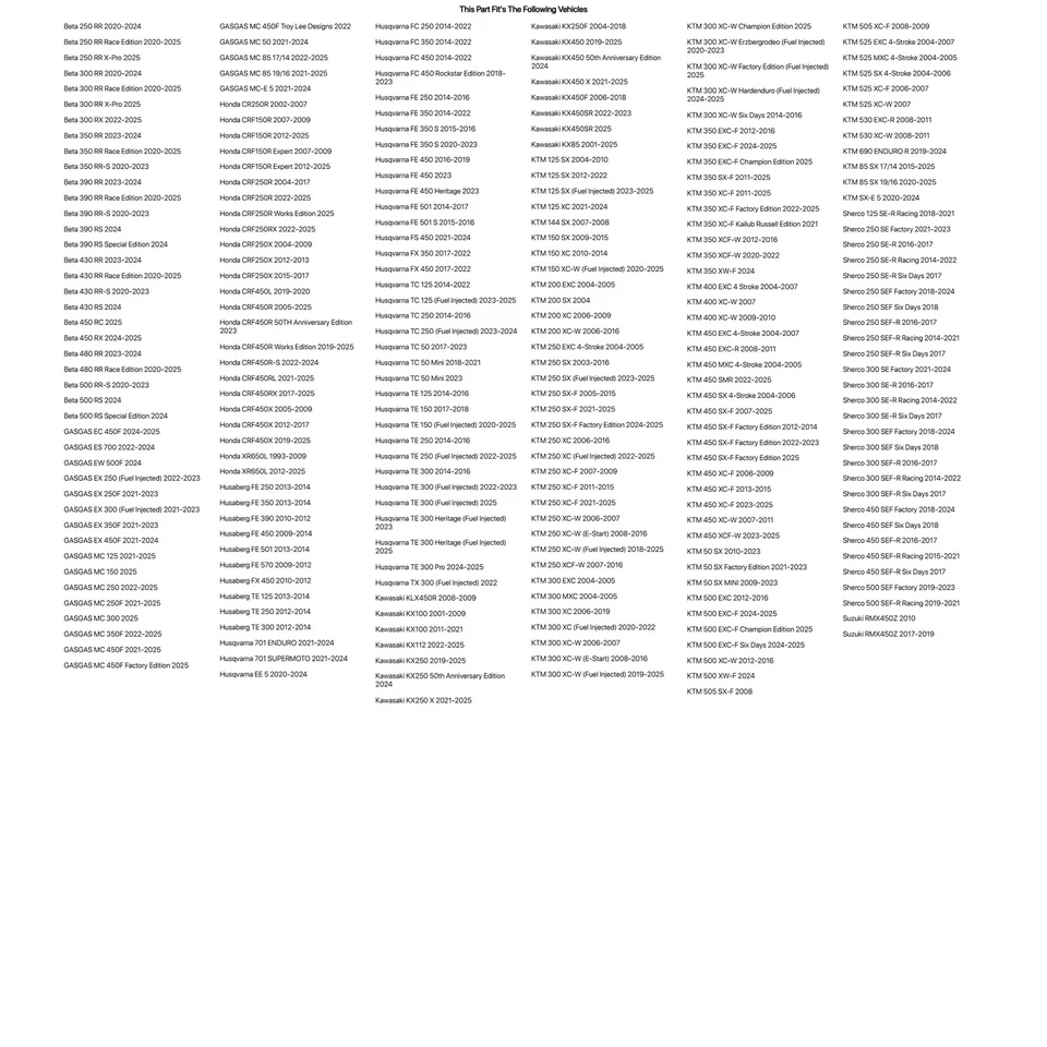 Tusk Aluminum Brake Pedal Replacement Toe Tip Black For KAWASAKI KX450 2019-2023 - Image 2 of 4