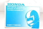Honda CBR1100XX Super Blackbird Owners Manual Drivers Manual 1997- Model