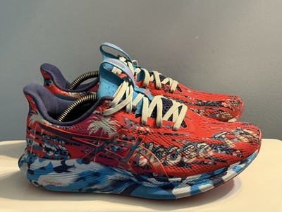 ASICS Noosa Tri 14 Shoes Womens Size 8 Multicolor Triathlon Running Sneakers