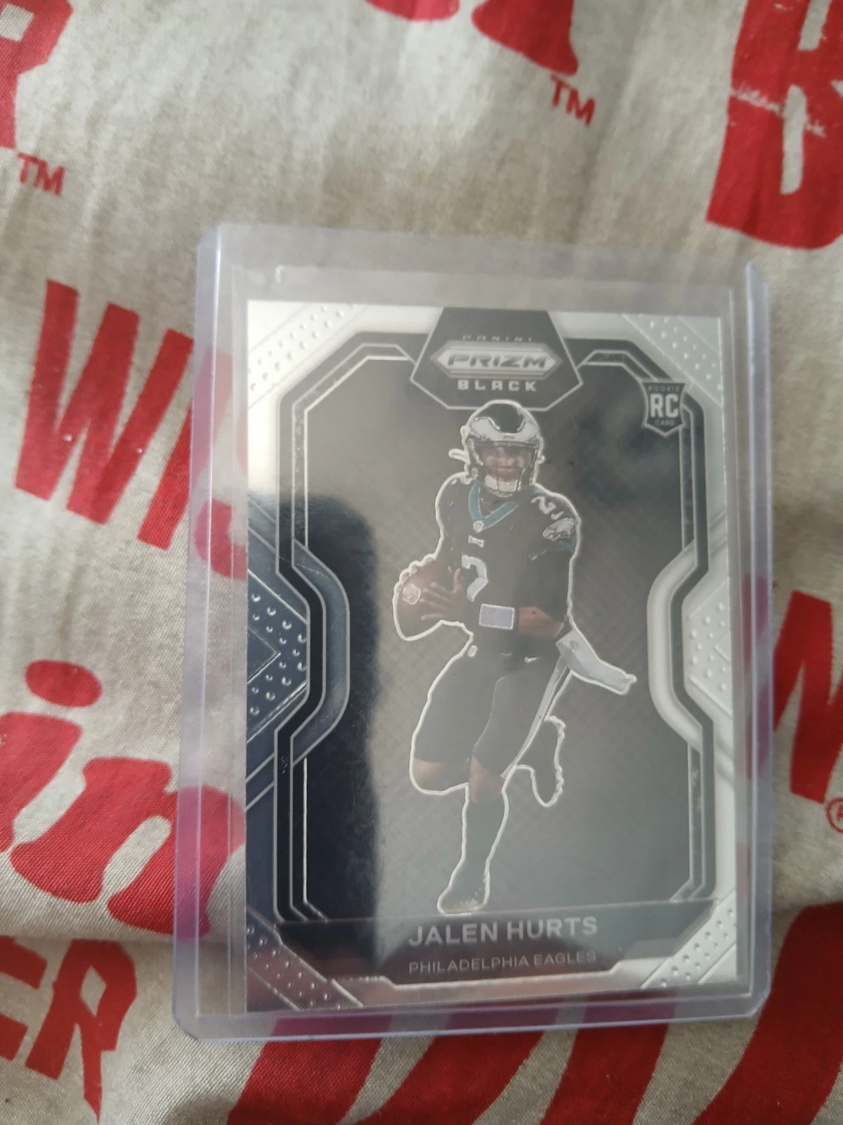 2020 Panini Chronicles - Prizm Black Jalen Hurts #PB-19 (RC)
