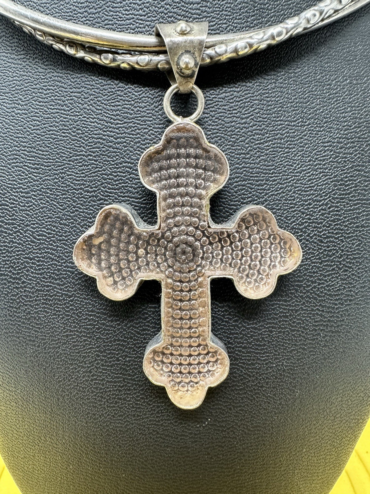 Sterling Silver Swirling Double Stranded Collar C… - image 15