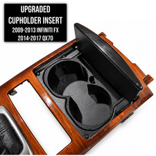 Upgraded Cupholder Insert For 2009-2013 Infiniti Fx35375030d 2014-2017 Qx70 Upgraded Cupholder Insert For 2009-2013 Infiniti Fx35375030d 2014-2017 Qx70