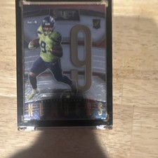 Panini 2022 Select Numbers SN-23 Kenneth Walker III Seahawks Rookie Insert Card. rookie card picture