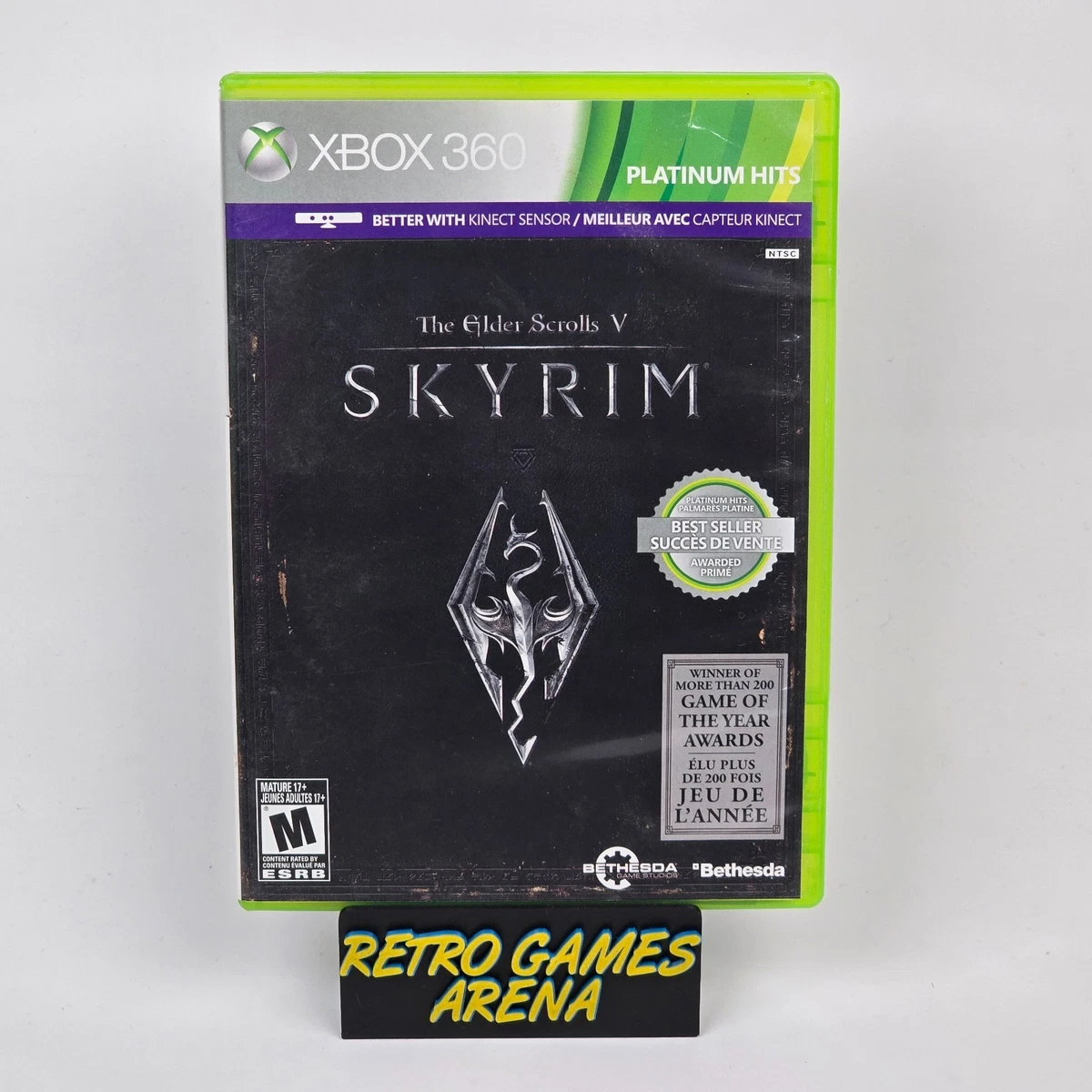 Microsoft Xbox 360 The Elder Scrolls V: Skyrim Video Games for