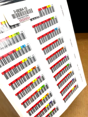 Quantum LTO9 Barcode Labels 3-08364-10 ✓ ❤️️ ✓ ❤️️ NEW