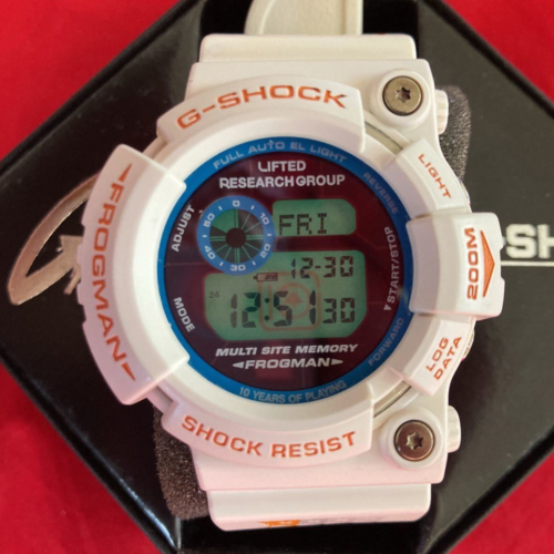 G-SHOCK Frogman LRG Time Is Money GW-206K-7LRG Watch 10th Anniversary Casio  F/S