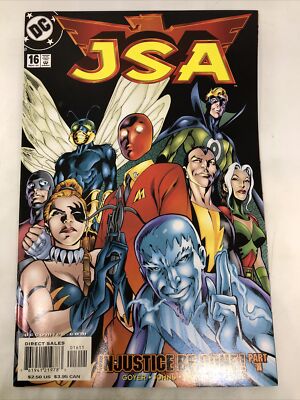 DC Comics Book JSA 16 Injustice Be Done Part 1 November 2000