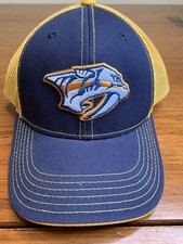 Nashville Predators NHL YOUTH Cap Center Ice Hockey One Size Boys Mesh Back New