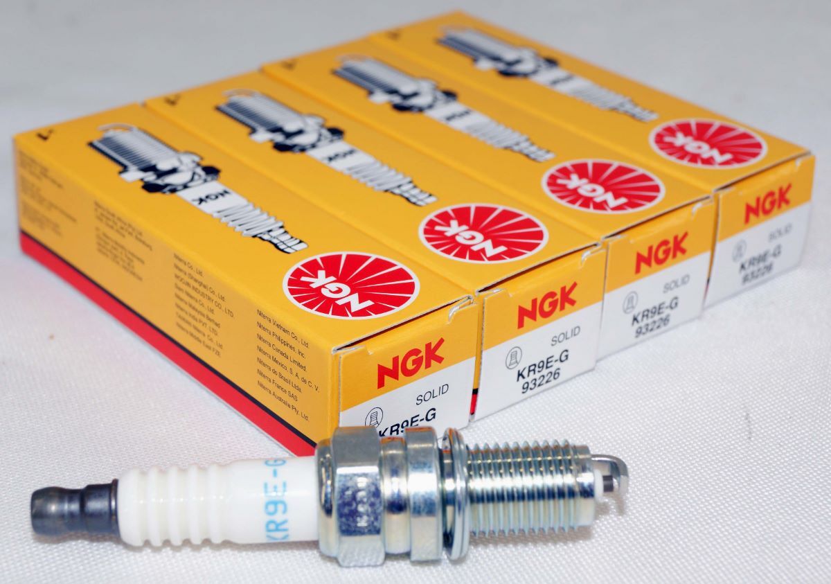 4 Pack Genuine NGK 93226 Spark Plugs KR9E-G for SeaDoo GTX 300 RXP-X RXT-X