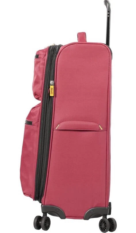 Lucas Designer Luggage Collection-Bolso Lado Suave Ampliable 20’, Ultra Ligero Foto 2 de 4