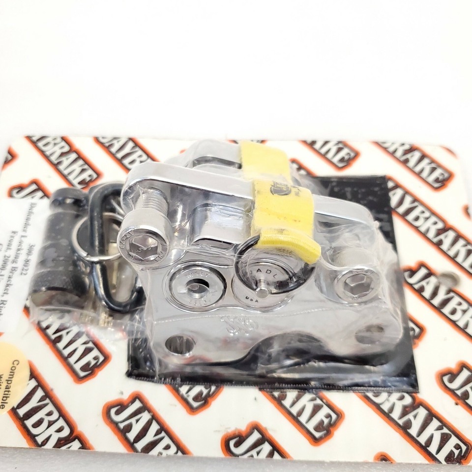 Jaybrake Defender Motorcycle Rotor Lock 300mm 2000-Later Harley Chrome ...