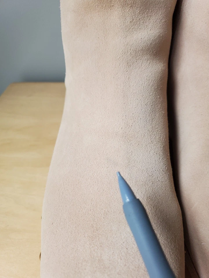 JCREW 人造毛皮衬里切尔西靴棕褐色麂皮绒皮革 - 尺码 11 美丽 — 第 4/4 张图片