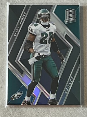 2018 Spectra Brian Dawkins Refractor /99 #47 Philadelphia Eagles