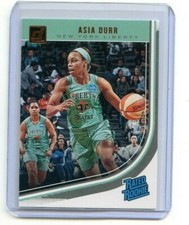 2019 Panini Donruss WNBA ASIA DURR RC Rated Rookie #96 NEW YORK LIBERTY