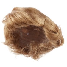 Set of 4 Antina's Dark Blonde Grandpa 9" Doll Wigs with Side Part