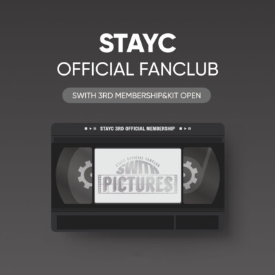 STAYC OFFICIAL FANCLUB SWITH 3RD MEMBERSHIP PHOTOCARD