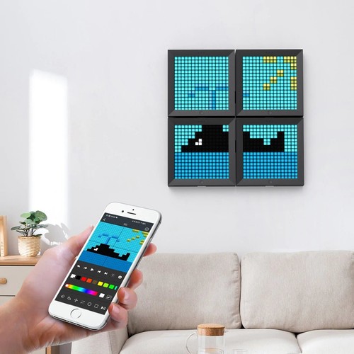 Moldura de parede Divoom Pixoo pixel art