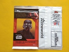  Star Wars The Rise Of SkyWalker Trading Cards Movie  Exclusive Cineworld TOPPS