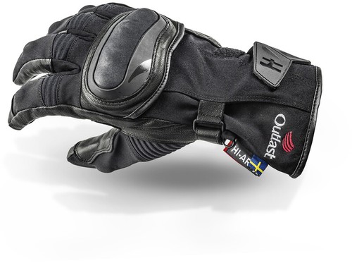 Halvarssons Butorp wasserdichte Motorradhandschuhe - schwarz - Bild 2 von 3