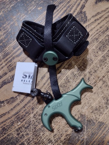 Décocheur STAN OnneX Thumb – Sage – Large – Vert – Pour Arc à Poulies