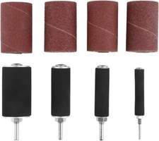 28pc 2" Long Sanding Drum & Sleeves Set Drill Press Spindle Sander Mandrel Rolls